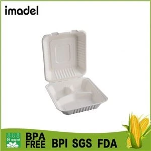 Biologisch afbreekbare Clamshell Containers